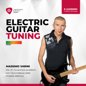 Copertina corso Electric Guitar Tuning: Massimo Varini insegna l'accordatura e l'intonazione della chitarra elettrica