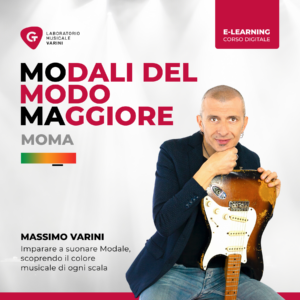 Copertina corso MOMA - Modali del Modo Maggiore: Massimo Varini insegna i modi della scala maggiore