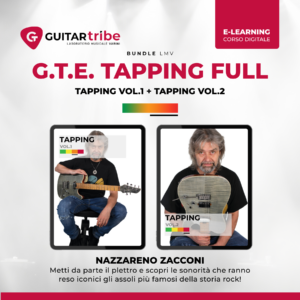 Copertina bundle G.T.E. Tapping Full: raccolta completa delle tecniche di tapping, tenute da Nazzareno Zacconi