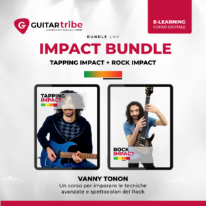 Copertina Impact Bundle: raccolta con Tapping Impact e Rock Impact, tenuti da Vanny Tonon
