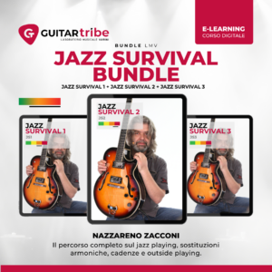 Copertina Jazz Survival Bundle: raccolta completa dei corsi Jazz Survival, tenuti da Nazzareno Zacconi