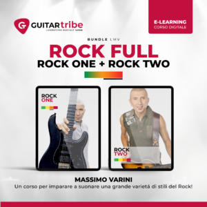 Copertina bundle Rock Full: raccolta completa con Rock One e Rock Two, tenuti da Massimo Varini