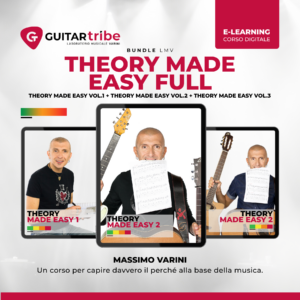 Copertina bundle Theory Made Easy Full: raccolta completa dei corsi di teoria musicale base, tenuti da Massimo Varini