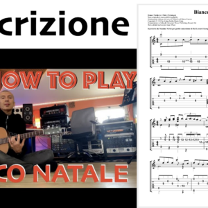 Bianco Natale (White Christmas) versione di Massimo Varini TRASCRIZIONE gratuita