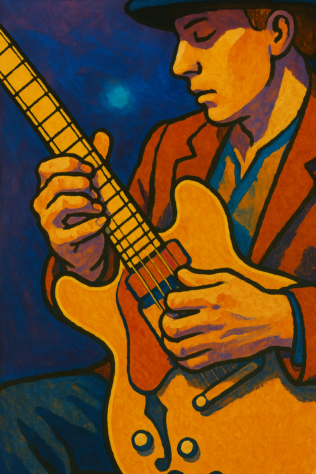 trucchi per fare bending intonati chitarra blues